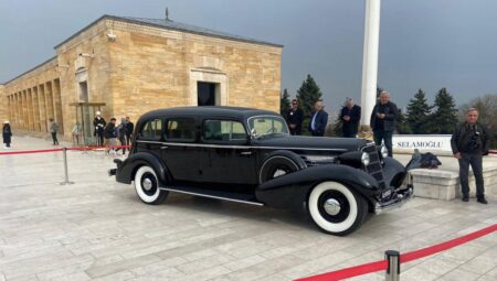 Atatürk’ün otomobilinin restorasyonu tamamlandı